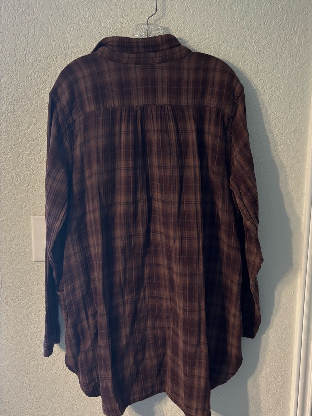 CP Shades Brown Knit Pullover shirt dress whimsigoth, ghazi, lagenlook XL - Picture 2 of 7